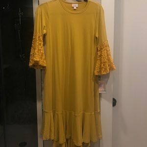 Lularoe Maurine NWT in mustard